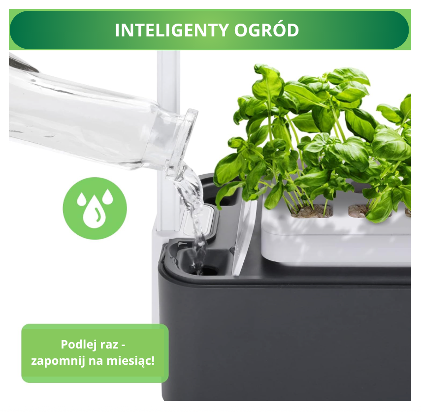 Doniczka Smart Hydroponiczna do mieszkania