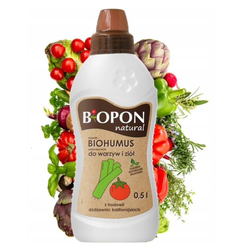 Nawóz biopon do warzyw i Ziół